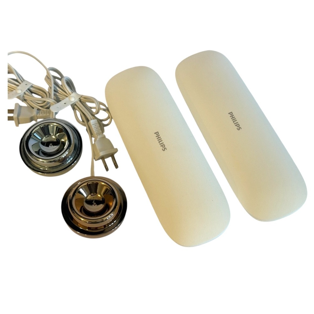 Lot of 2 Philips Sonicare Charging Travel  case ,2 classic chargers base new